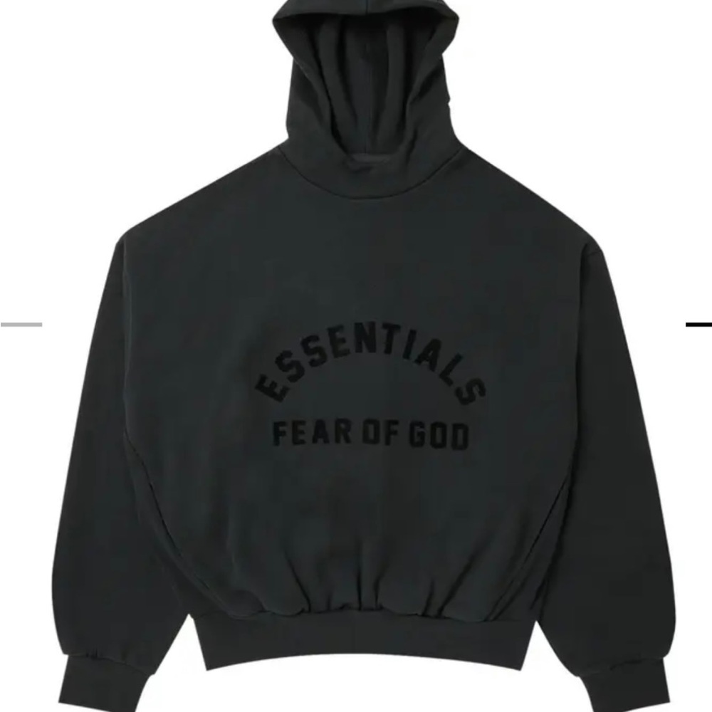 Fear of God Essentials Hoodie 'Jet Black'